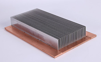 銅鋁結(jié)合插片散熱器 銅鋁結(jié)合插片散熱器